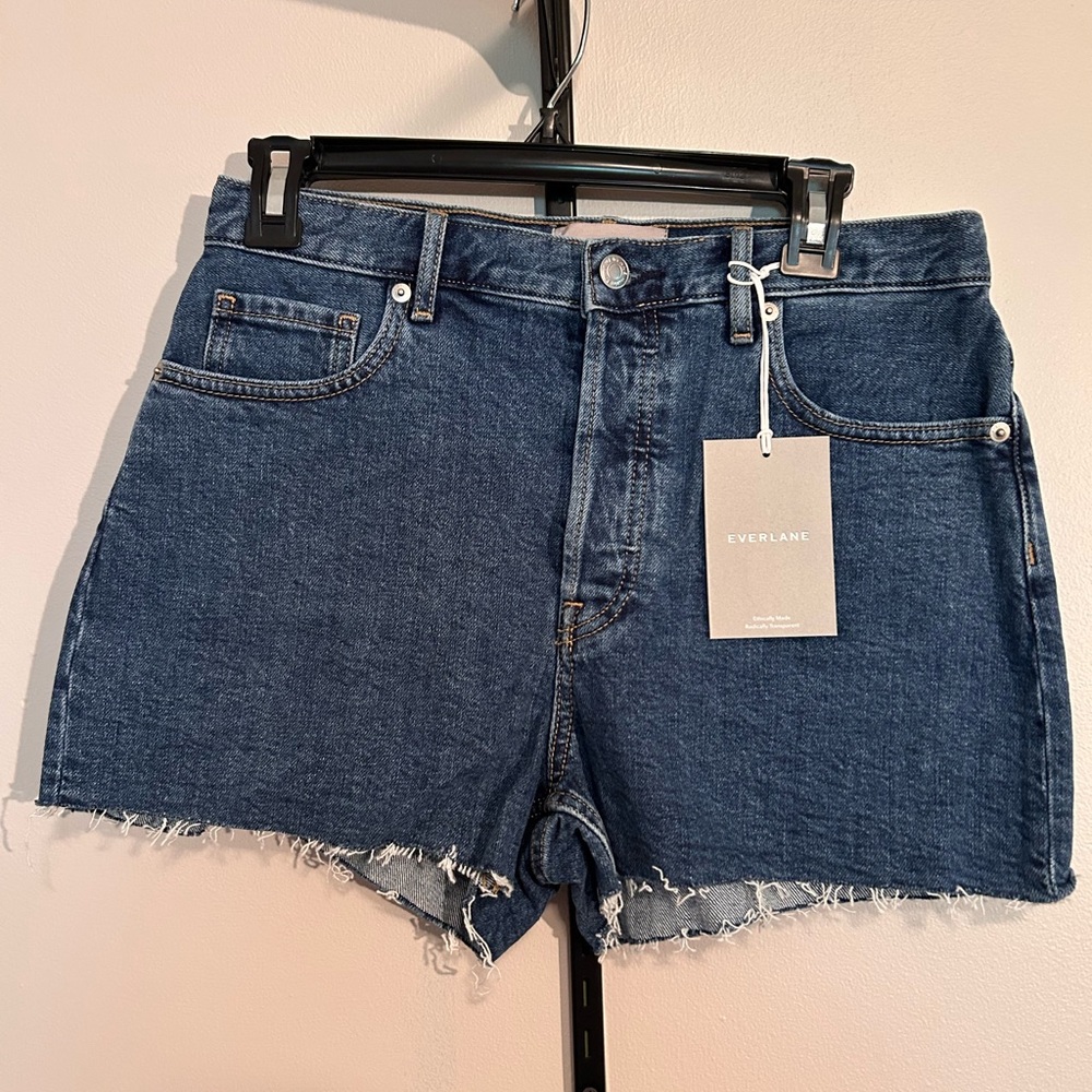 NWT Everlane Classic Blue Jean Shorts